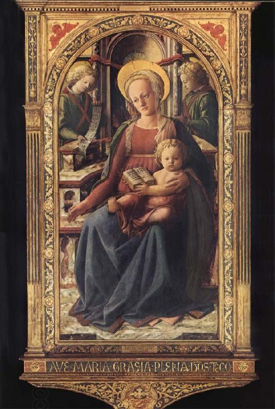 Fra Filippo Lippi Madonna and child China oil painting art